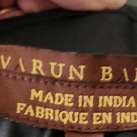 Sz 4 Varun Bahl Green Seqin Dress w/Appliqué NWT Anthropologie - Picture 5 of 16